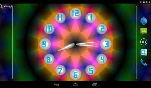 Analog Clock Live Wallpaper - عکس برنامه موبایلی اندروید