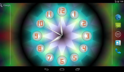 Analog Clock Live Wallpaper - عکس برنامه موبایلی اندروید
