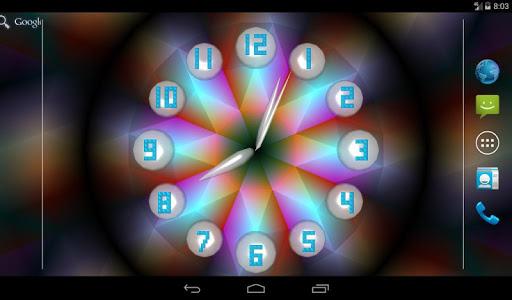 Analog Clock Live Wallpaper - عکس برنامه موبایلی اندروید