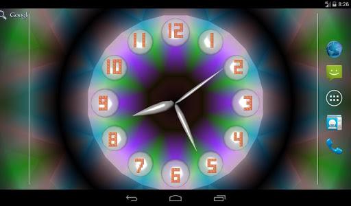 Analog Clock Live Wallpaper - عکس برنامه موبایلی اندروید