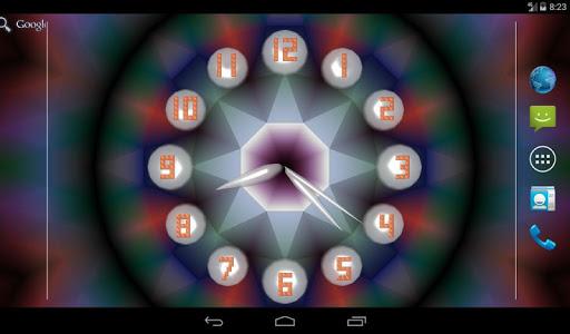 Analog Clock Live Wallpaper - عکس برنامه موبایلی اندروید