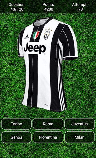 Guess the Football Club Shirt ! - عکس بازی موبایلی اندروید