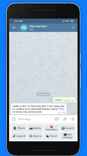 Remote Bot - Image screenshot of android app