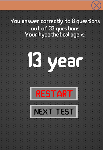 Age test – mega version - عکس بازی موبایلی اندروید