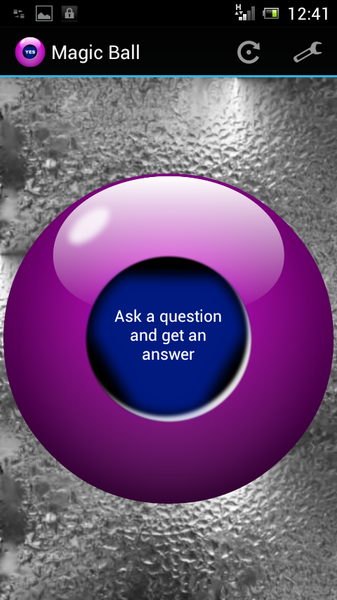 Magic Ball - Image screenshot of android app