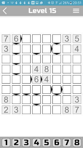 Futoshiki - عکس بازی موبایلی اندروید