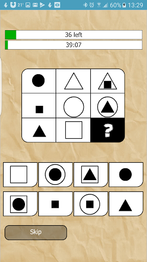 IQ Test - Image screenshot of android app