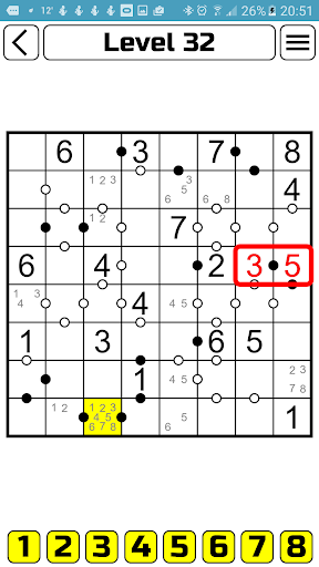 Kropki Puzzle - عکس بازی موبایلی اندروید