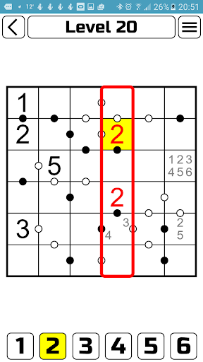 Kropki Puzzle - عکس بازی موبایلی اندروید
