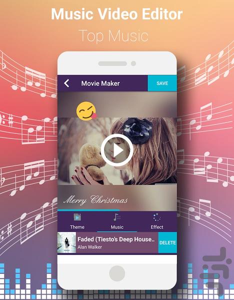 make video clip - عکس برنامه موبایلی اندروید