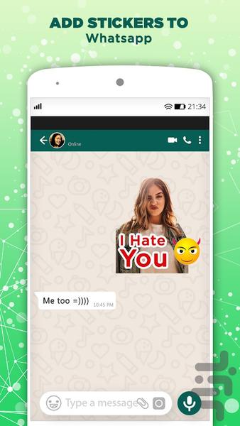 استیکر ساز - عکس برنامه موبایلی اندروید