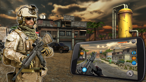Sniper Elite Force 3: 3D Shooter SWAT Mission - Gameplay image of android game