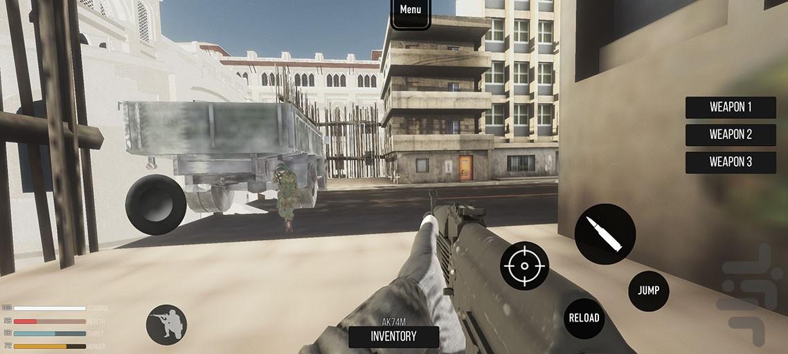 مقاومت در غزه - عکس بازی موبایلی اندروید