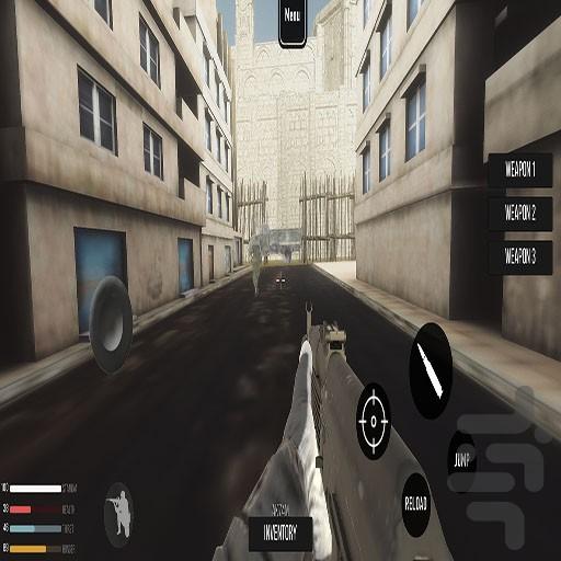 defense in gaza - Gameplay image of android game