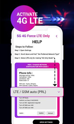 5G/4G Force LTE Only - عکس برنامه موبایلی اندروید