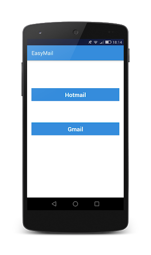 EasyMail - Gmail and Hotmail - Image screenshot of android app