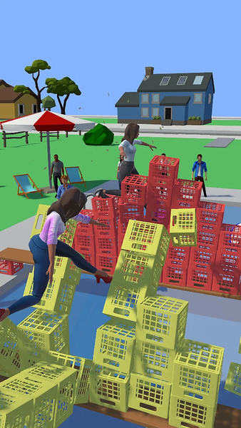 Crate Milk Challenge 3D - Image screenshot of android app