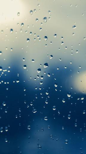 Drops of Rain on Glass - عکس برنامه موبایلی اندروید