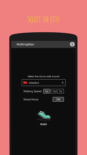 Walking Man - Image screenshot of android app