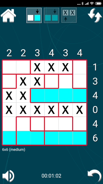 Aquarium Puzzle - Gameplay image of android game