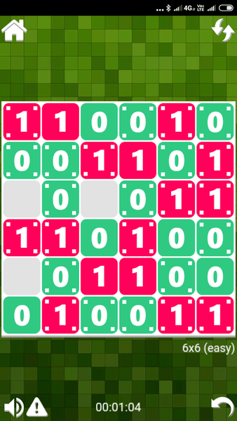 Binairo - Binary Puzzle - Gameplay image of android game