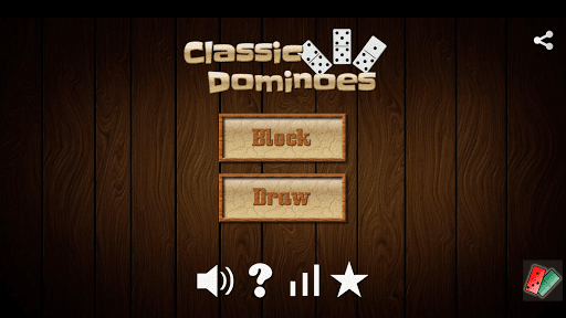 Classic Dominoes - Gameplay image of android game