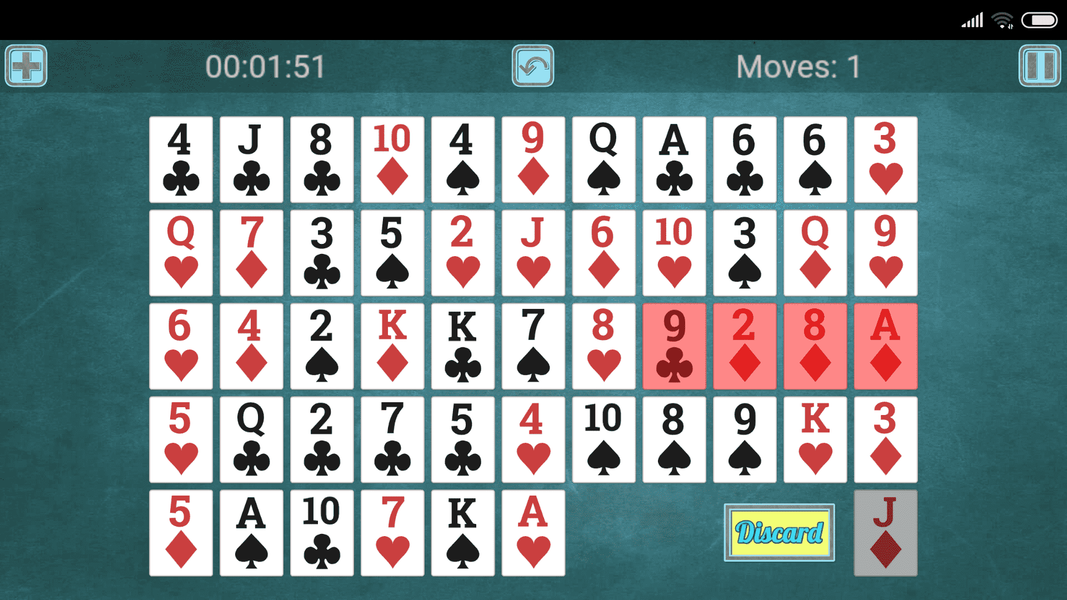 10-20-30 Solitaire - Image screenshot of android app