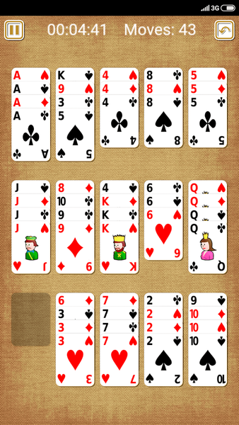 Fifteen Puzzle Solitaire - عکس بازی موبایلی اندروید