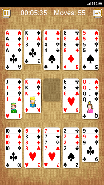 Fifteen Puzzle Solitaire - عکس بازی موبایلی اندروید