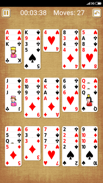 Fifteen Puzzle Solitaire - عکس بازی موبایلی اندروید