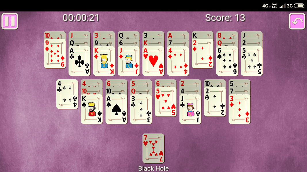 Golf Solitaire - Image screenshot of android app