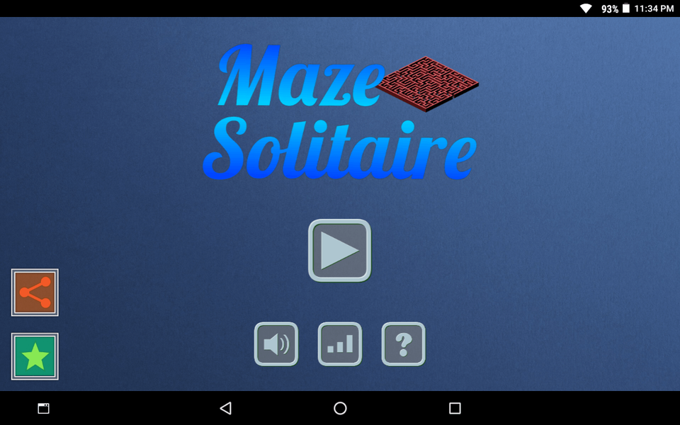 Maze Solitaire - عکس بازی موبایلی اندروید
