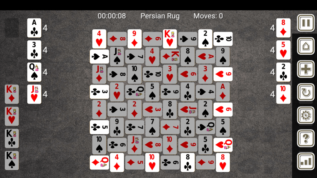 Persian Rug Solitaire - عکس بازی موبایلی اندروید