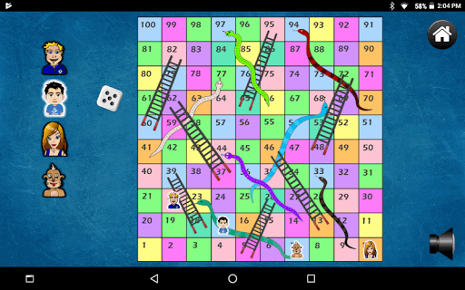 Snakes and Ladders - عکس برنامه موبایلی اندروید