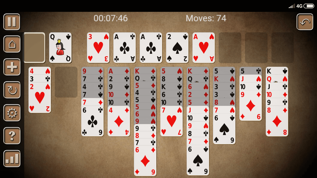 Thieves of Egypt Solitaire - Gameplay image of android game