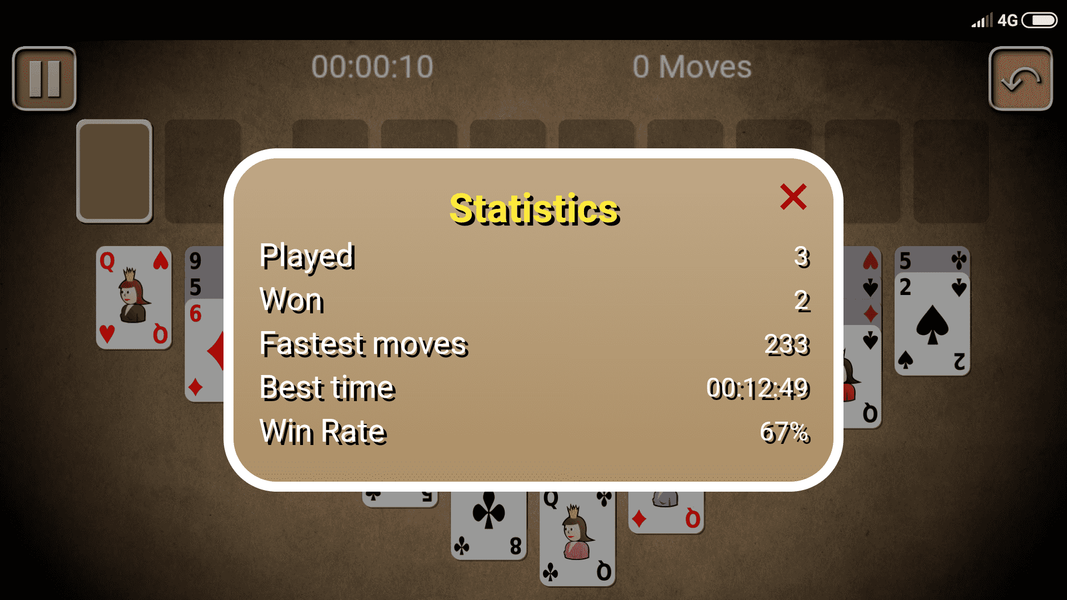 Thieves of Egypt Solitaire - Gameplay image of android game