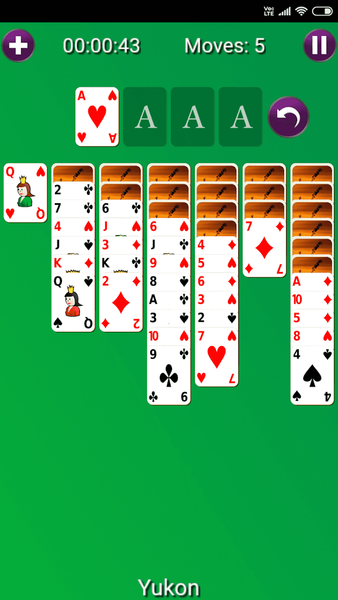 Yukon Solitaire and variants - Image screenshot of android app