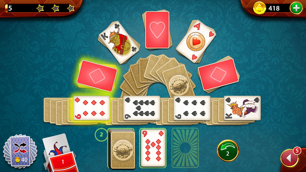 Solitaire Perfect Match - عکس بازی موبایلی اندروید