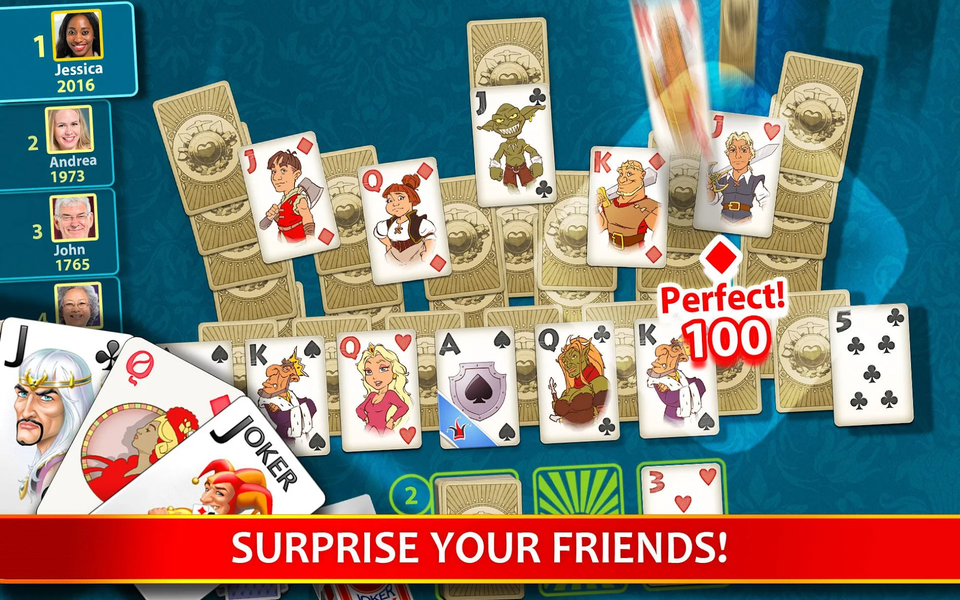 Solitaire Perfect Match - عکس بازی موبایلی اندروید
