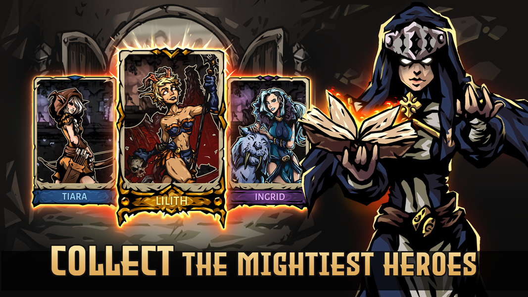 Darkest AFK: Role playing game - Gameplay image of android game