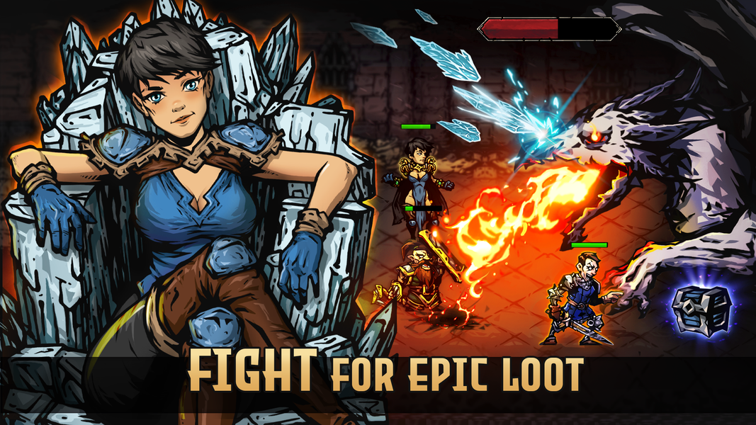 Darkest AFK: Role playing game - Gameplay image of android game