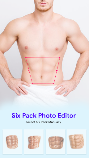 Six Pack Photo Editor - عکس برنامه موبایلی اندروید