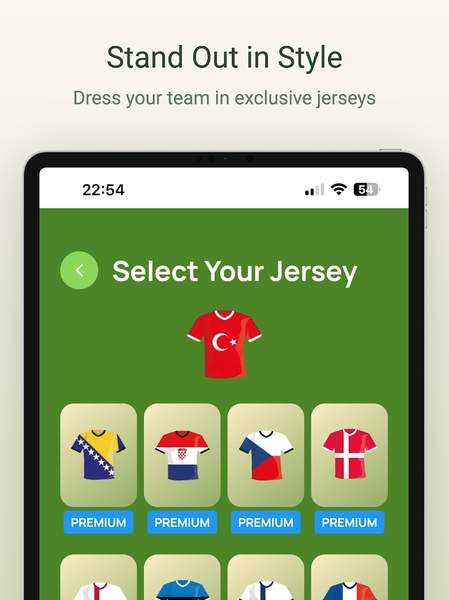 Lineup Builder - Image screenshot of android app