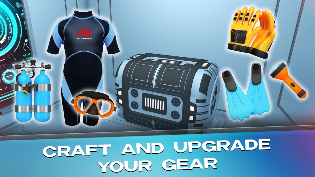 Underwater Survival: Deep Dive - Gameplay image of android game