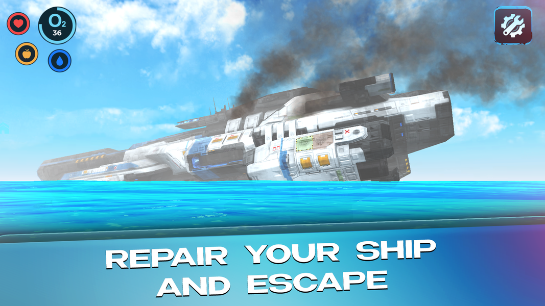 Underwater Survival: Deep Dive - Gameplay image of android game