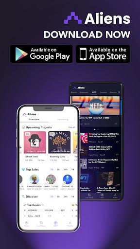 Aliens: Crypto NFT Analysis - Image screenshot of android app