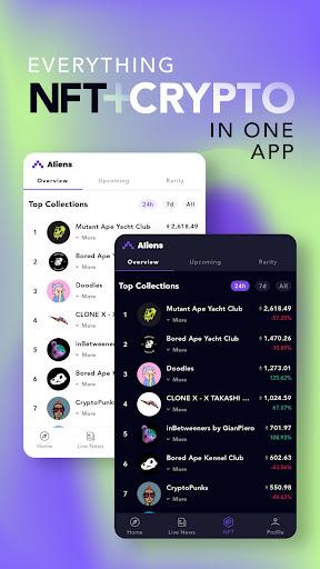 Aliens: Crypto NFT Analysis - Image screenshot of android app