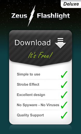 Flashlight - عکس برنامه موبایلی اندروید