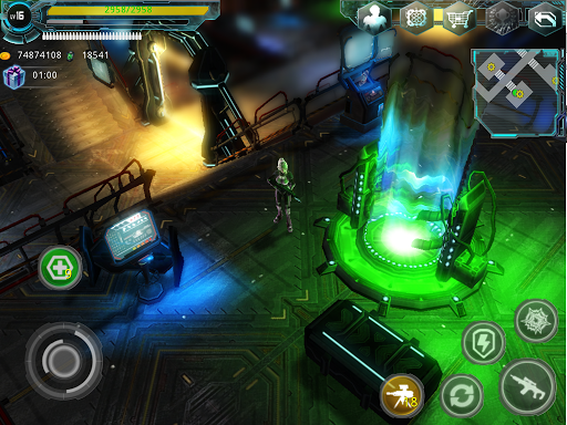 Alien Zone Plus - Gameplay image of android game