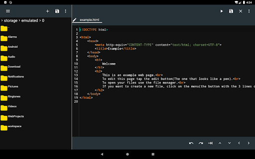 Code Studio - عکس برنامه موبایلی اندروید